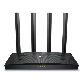 TP-Link Archer AX17 belaidis maršrutizatorius Gigabit Ethernet Dviejų juostų (2,4 GHz / 5 GHz) Juoda
