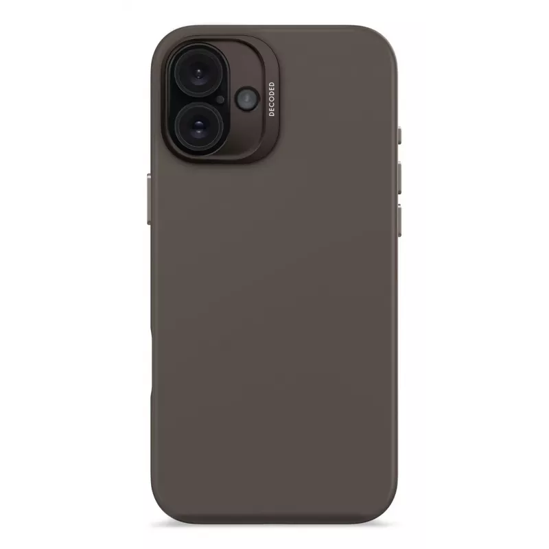 Cover Decoded Silicone dėklas iPhone 16 Plus 17 cm Juoda