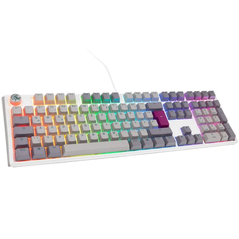 Ducky One 3 klaviatūra, žaidimams, USB, pilka