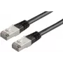Tinklo kabelis ROLINE S/FTP (PiMF) komutacinis kabelis RJ-45 Cat.6 20,0 m Juodas