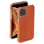 Apsauginis telefono dėklas Krusell Birka, skirtas Apple iPhone 11 Pro Max — rūdžių spalva
