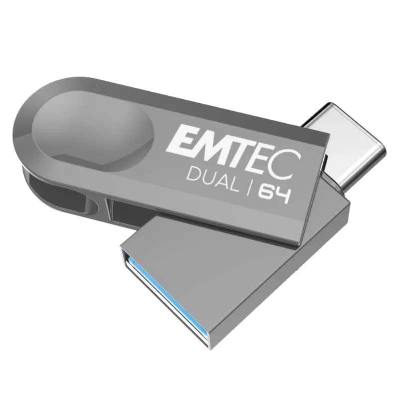 USB atmintinė Emtec 64 GB USB Type-A USB Type-C D280