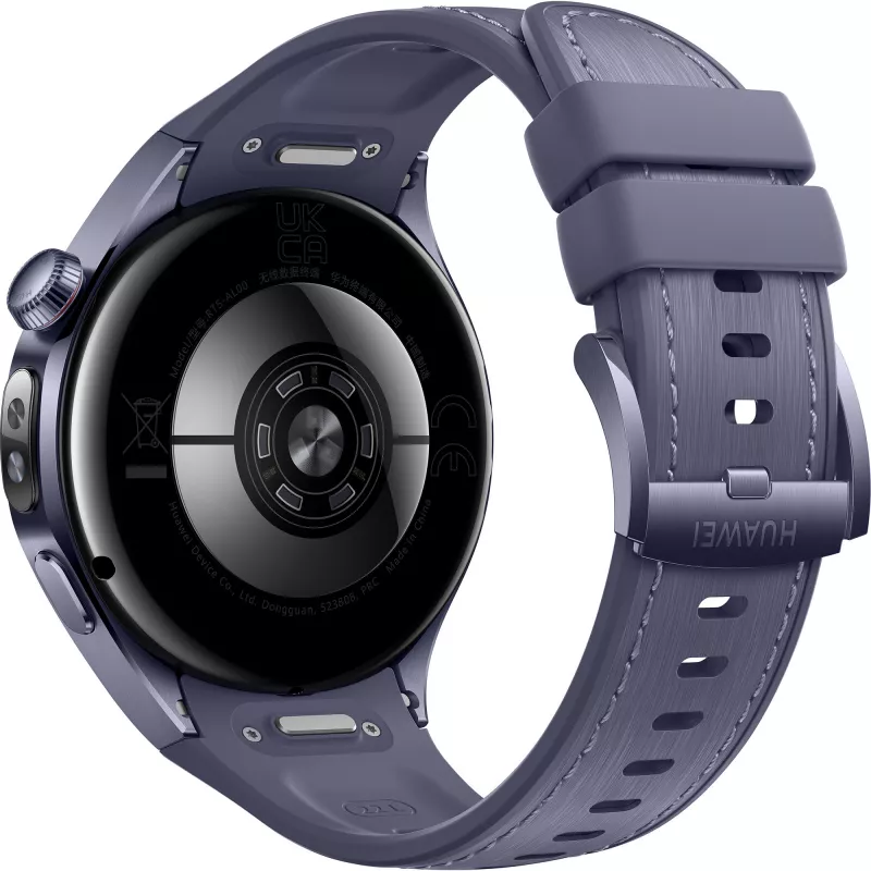 Watch 5 46mm (Rates-L39L), išmanusis laikrodis pilkai/violetinis, kompozitinis dirželis pilkai violetinis, titano korpusas