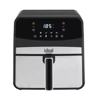 Karšto oro gruzdintuvė Eldom IK1501 — 6,5 L, 1800 W, jutiklinis LED, reguliuojamas termostatas, nuimamas indaplovėje plaunamas dubuo