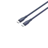 CANYON laidas CC60SC10 C-C 60W 1m silikoninis tamsiai mėlynas