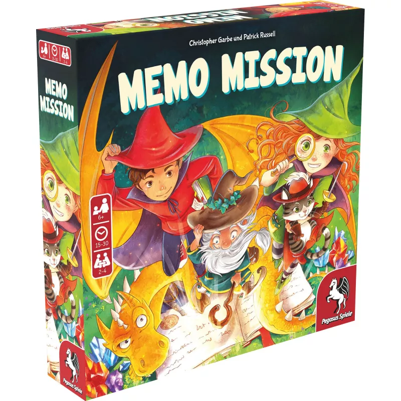 Memo Mission, stalo žaidimas