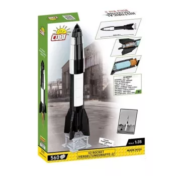 Statybinis rinkinys COBI V2 Rocket 560 dalių Antrasis pasaulinis karas