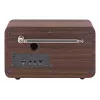 Nešiojamasis DAB+ radijas Imperial DABMAN i170 — FM/DAB+ imtuvas, 10 W RMS, 2,4 colio ekranas, 3,5 mm, USB-A, juoda/medžio spalva