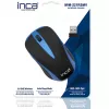 Cian Technology GmbH INCA pelė IWM-221RSMV Nano-USB belaidė 1000 DPI juoda/ sidabrinė mažmeninė - Pelė