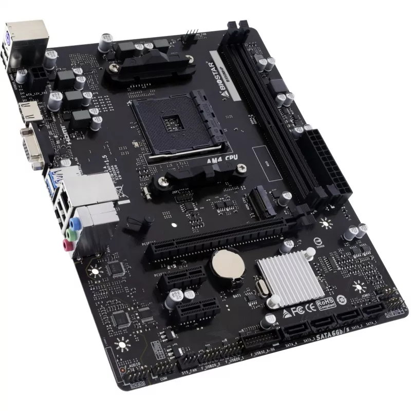 Biostar B550MHP pagrindinė plokštė AMD B550 lizdas AM4 Micro ATX