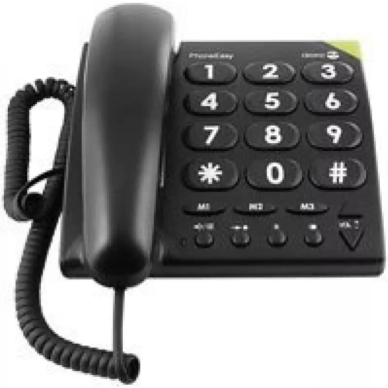 Mobilusis telefonas Doro 311C juodas