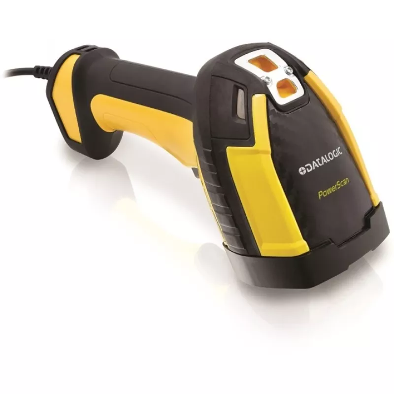 Rankinis brūkšninių kodų skaitytuvas Datalogic PD9630-HP 1D/2D juoda geltona
