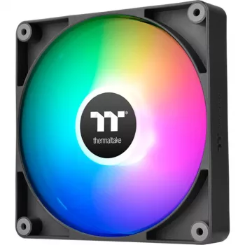 Thermaltake CT120 Reverse ARGB 120 mm korpuso ventiliatoriai, 2 vnt. rinkinys, juodi