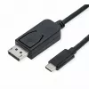 ROLINE 11.04.5835 Vaizdo kabelio adapteris 1 m DisplayPort USB Type-C juodas (11.04.5835)