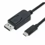 ROLINE 11.04.5835 Vaizdo kabelio adapteris 1 m DisplayPort USB Type-C juodas (11.04.5835)