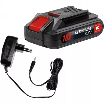 Pistol grip tipo grąžtas Einhell TC-CD 18-2 Li, begriovėlis griebtuvas, 1,5 Ah baterija