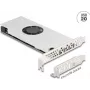 “DELOCK” PCI Express x16 kortelė 4× USB 20 Gbps Type-C keturių kanalų