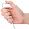 super-soft USB 2.0 pintas laidas, USB-C kištukas > USB-C kištukas (baltas, 1 metras)