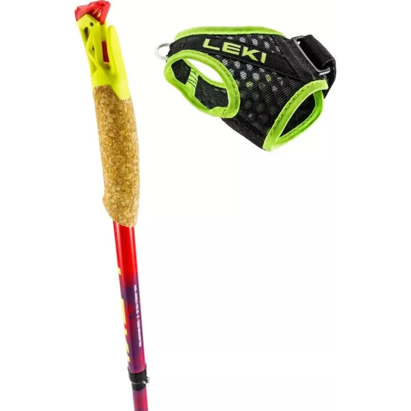 Kije trekkingowe LEKI TRL ULTRATRAIL FX ONE, 125cm Red