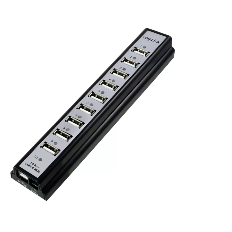 LogiLink UA0096 sąsajų šakotuvas 480 Mbit/s juodas