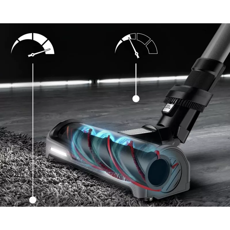 Rowenta X-Force RH99C0 2-in-1 belaidis dulkių siurblys Baterija Sausas Be maišelio 0.9 L 480 W Juoda, Mėlyna