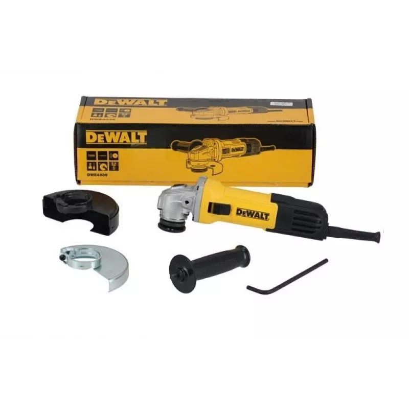 Dewalt kampinis šlifuoklis 115/900W DWE4036