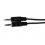 Microconnect AUDLL1 garso kabelis 1 m 3,5 mm juodas