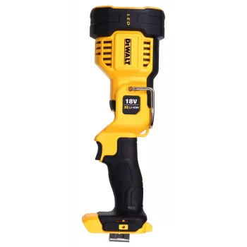 Pakabinamas darbinis žibintas DeWalt DCL043-XJ, LED 1000 lm, 3 lemputės, 90° spindulys, geltonas/juodas