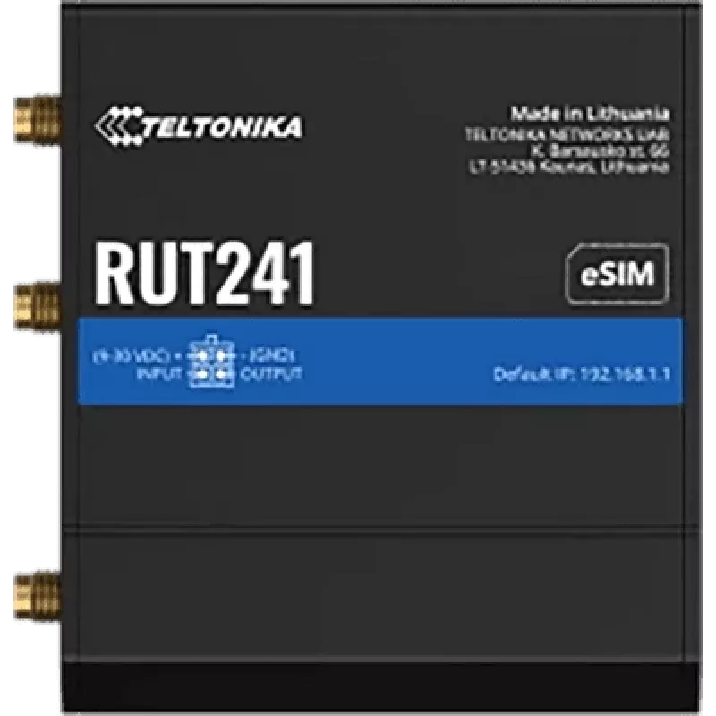Maršrutizatorius Teltonika RUT241 4G WLAN 802.11n
