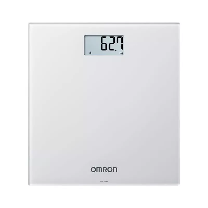 Omron HN300T2 Intelli IT stačiakampės pilkos elektroninės asmeninės svarstyklės