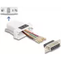 DeLOCK D-Sub 15 kontaktų (mot.) prie RJ45 (mot.) surinkimo rinkinys, baltas, VGA RJ-45