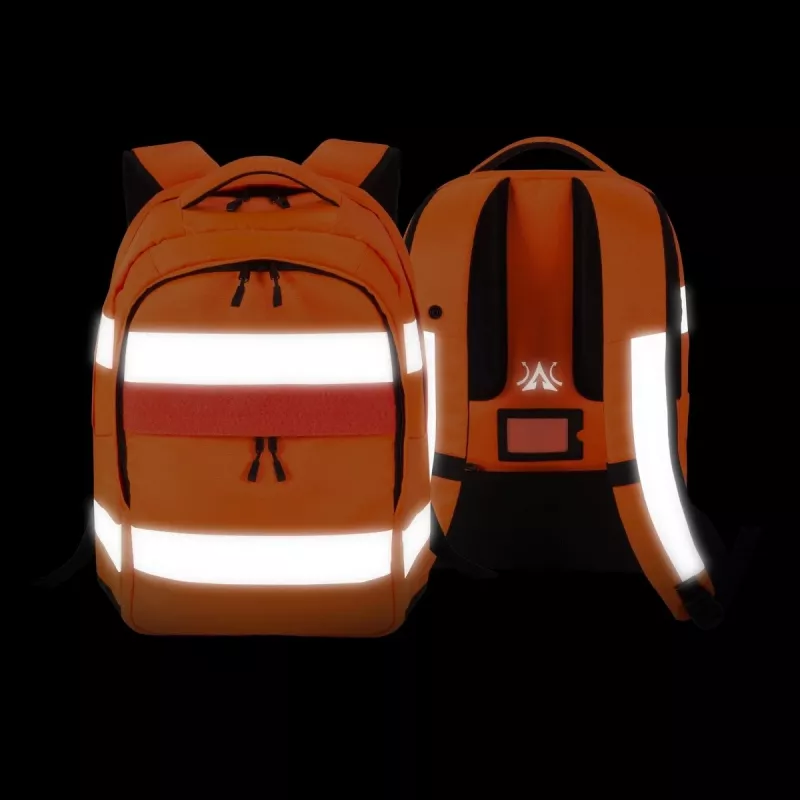 Nešiojamojo kompiuterio 15,6 col. kuprinė Hi-VIS 25 l oranžinė