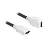 HDMI laidas DeLOCK 90684 HDMI Type A Standard 0,2 m baltas