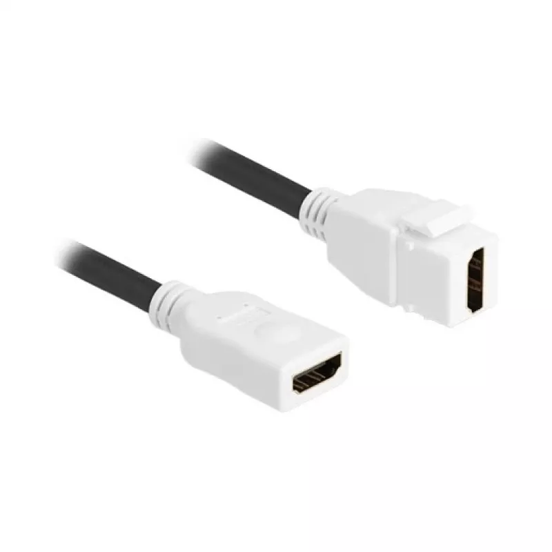HDMI laidas DeLOCK 90684 HDMI Type A Standard 0,2 m baltas
