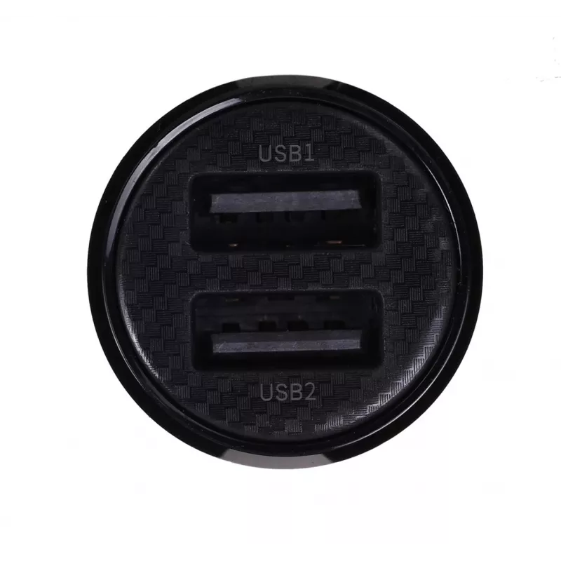 Automobilinis pakrovėjas Baseus Gain Pro Universalus Juodas — 2× USB 2.0, 2,4 A vienam prievadui, įvestis 12–24 V, 5 V išvestis