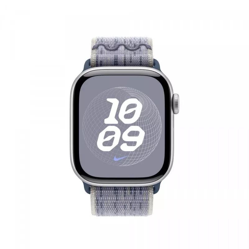 40 mm žalia/pilka „Nike Sport Loop“
