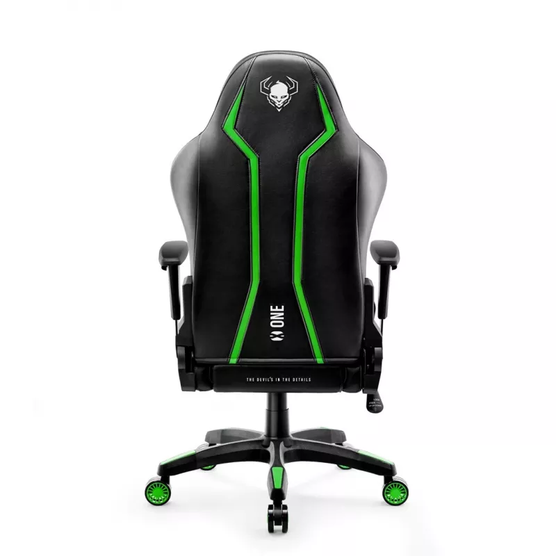 Diablo X-One 2.0 Normal Size Gaming chair Juoda, Green