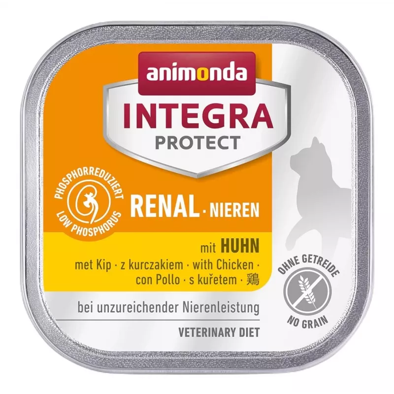 ANIMONDA Integra Protect Renal vištiena - šlapias kačių ėdalas - 100g