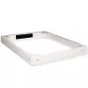 Stovo pagrindas ROLINE 800 x 1000 mm pilkas — grindų atrama 19 colių tinklo spintoms