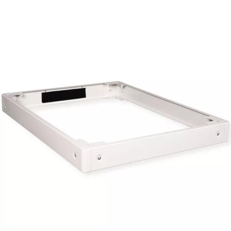 Stovo pagrindas ROLINE 800 x 1000 mm pilkas — grindų atrama 19 colių tinklo spintoms