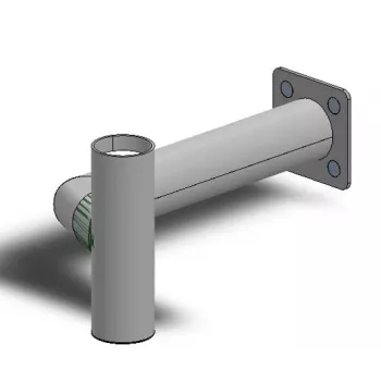 Kiosko periferinis laikiklis Ergonomic Solutions SPK503 — reguliuojamas aukštis ir posvyris, tvirtinimas periferiniams įrenginiams