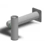 Kiosko periferinis laikiklis Ergonomic Solutions SPK503 — reguliuojamas aukštis ir posvyris, tvirtinimas periferiniams įrenginiams
