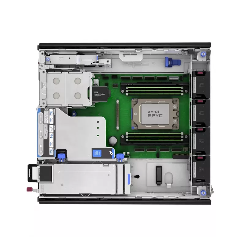HPE ProLiant DL145 Gen11 8024P 2,4 GHz 8c 1P 1x32GB-R 2SFF NS204i-u NC BCM5719 2x1000W PS EMEA Server