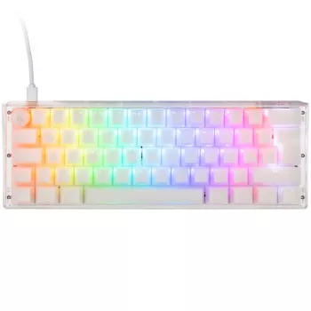 Ducky One 3 Mini klaviatūra, skirta žaidimams, USB, balta