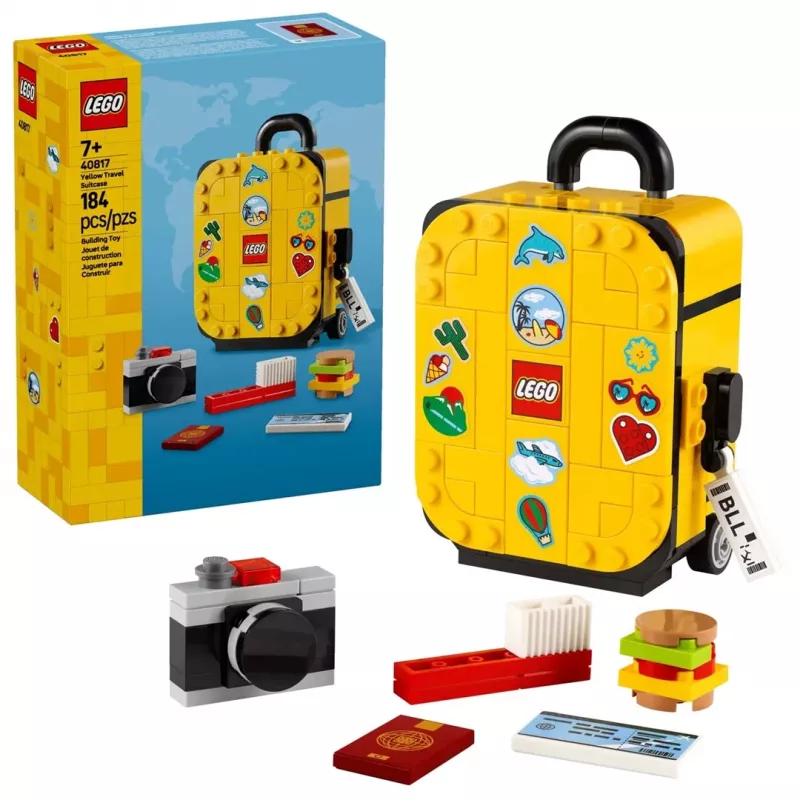 LEGO 40817 Geltonas kelioninis lagaminas