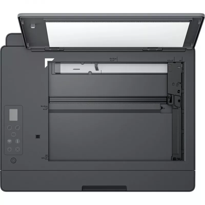 Daugiafunkcinis spausdintuvas HP Smart Tank 581 terminis rašalinis spalvotas — A4, „Wi‑Fi“, dvipusis (rankinis), 4 kasetės, 4800x1200 DPI