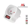 Maitinimo lizdas MACLEAN AC lizdas MCE13 su jungikliu