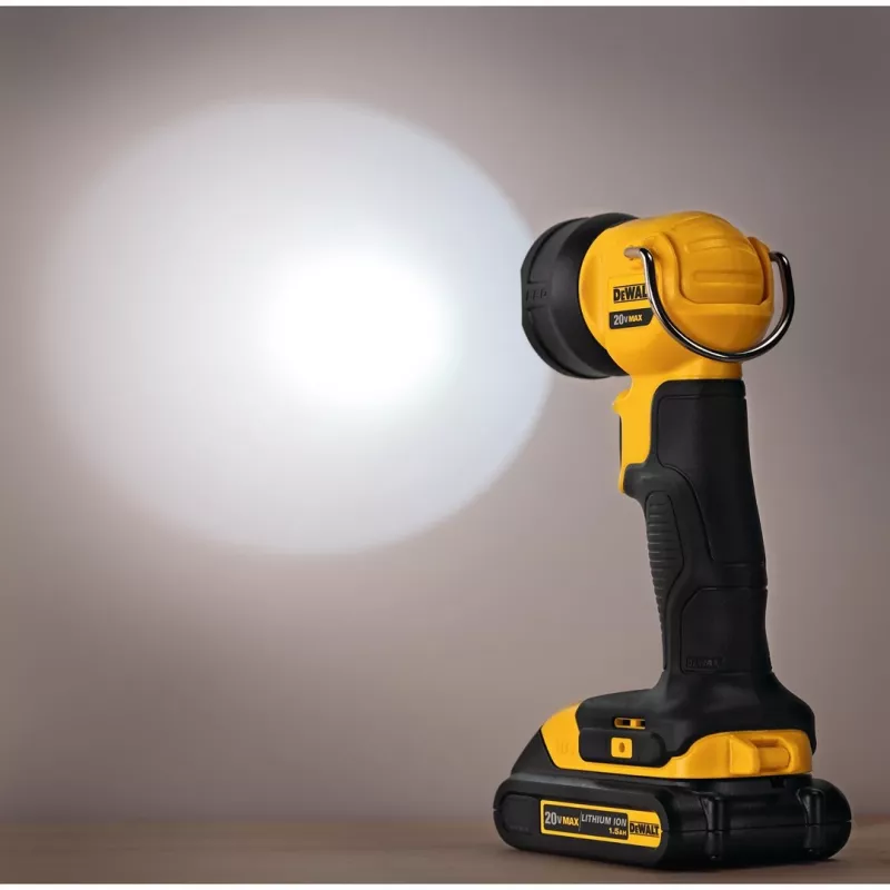Dewalt 18V XR Li-Ion belaidis LED pasukamas žibintuvėlis - korpusas be baterijos