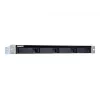 QNAP TL-R400S saugojimo diskų korpusas HDD/SSD korpusas juoda, pilka 2,5/3,5 colio