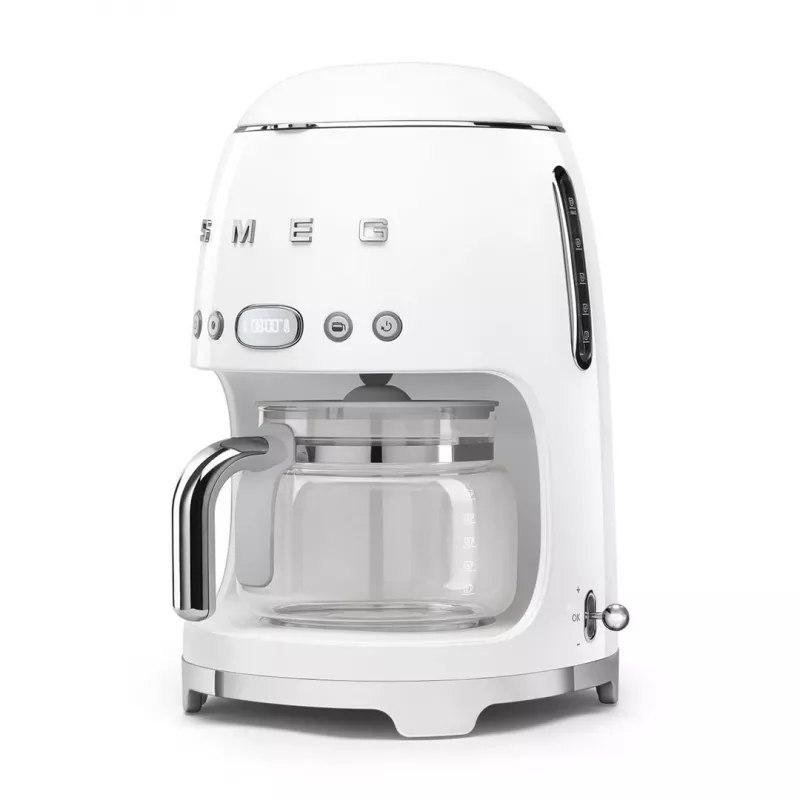 Lašelinė kavos virimo aparatas Smeg 1.4L DCF02WHEU Baltas
